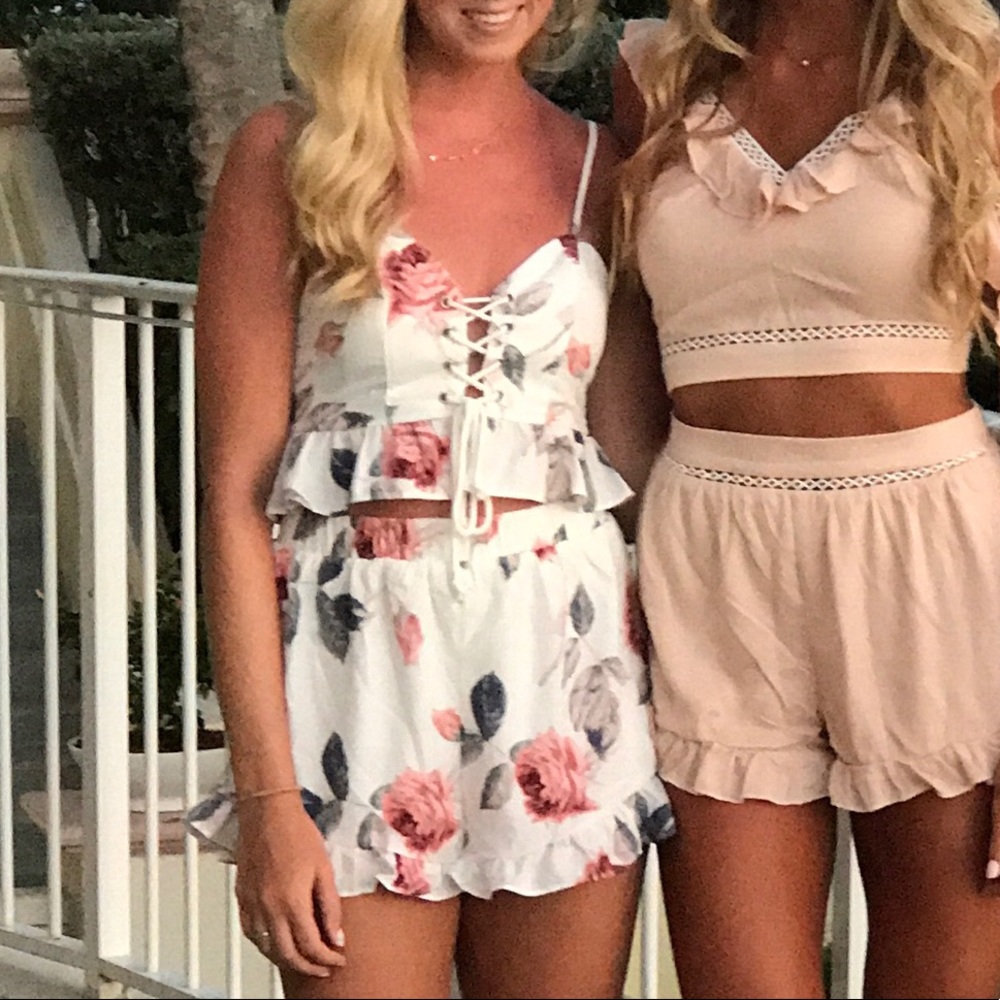 Floral Two Piece Set